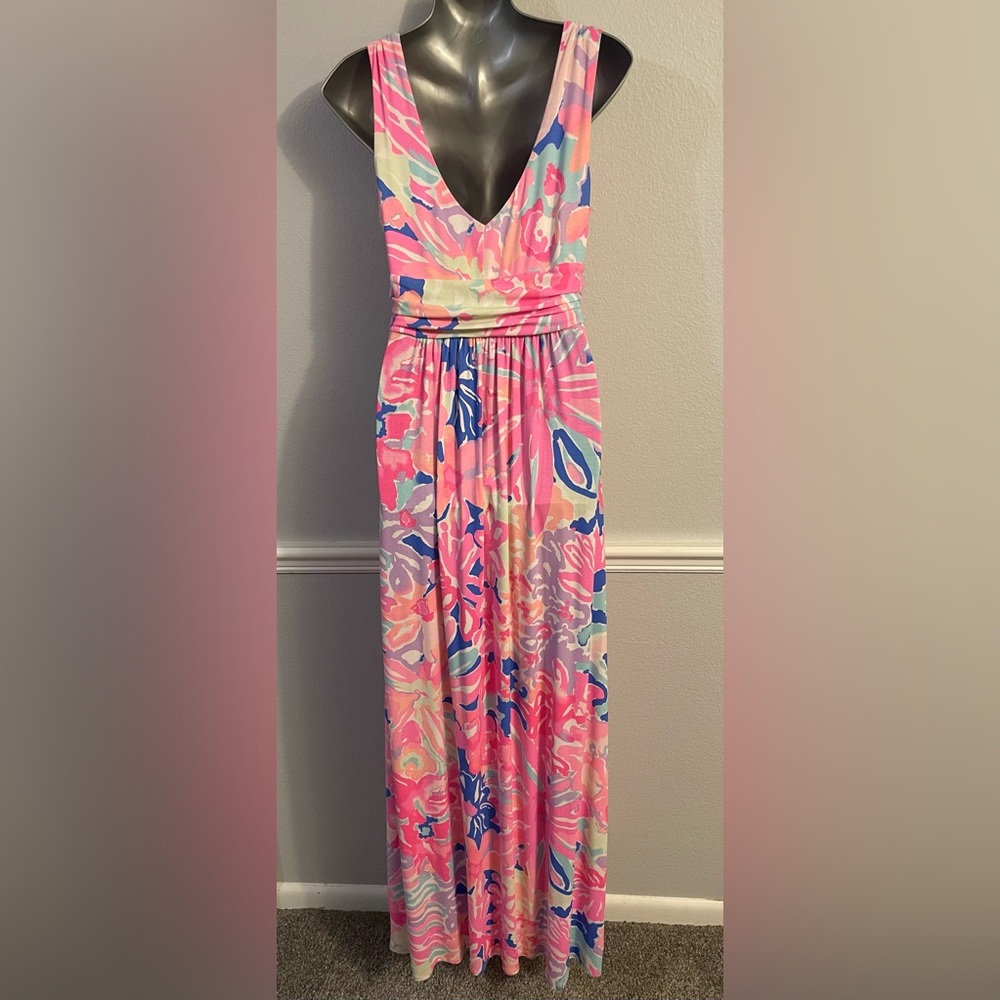 EXCELLENT Condition Lily Pulitzer Maxi Dress - Picture 2 of 9